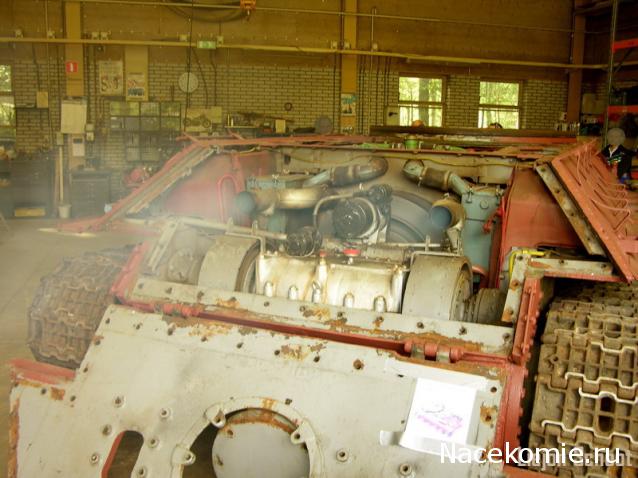 Танк Т-34 - Сборка силового агрегата