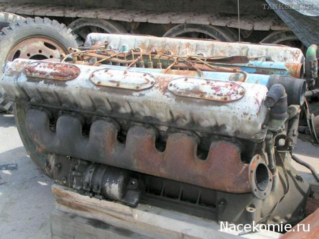 Танк Т-34 - Сборка силового агрегата