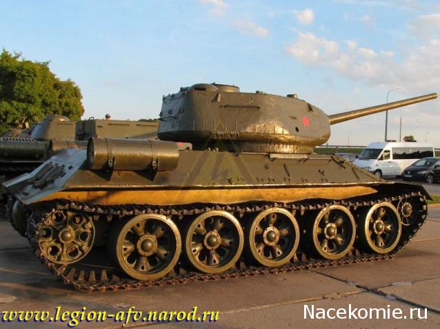 Танк Т-34 - Сборка ходовой части