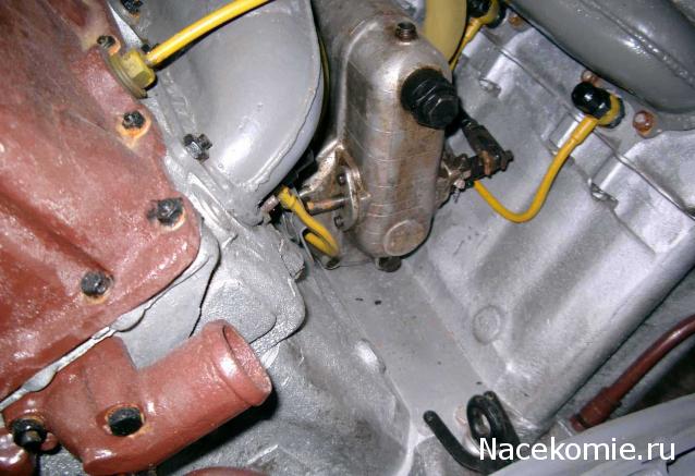 Танк Т-34 - Сборка силового агрегата