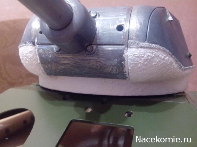 Танк Т-34 - Покраска модели