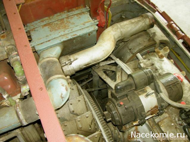 Танк Т-34 - Сборка силового агрегата