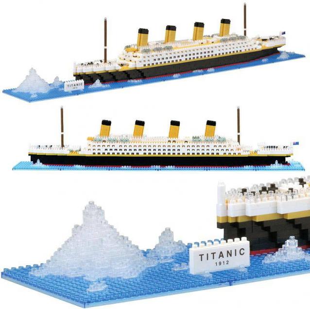 Соберите Титаник (масштаб 1:250) - Hachette Коллекция - тест