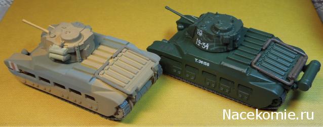 Танки Мира. Коллекция №6 Британский пехотный танк Matilda Mk.II