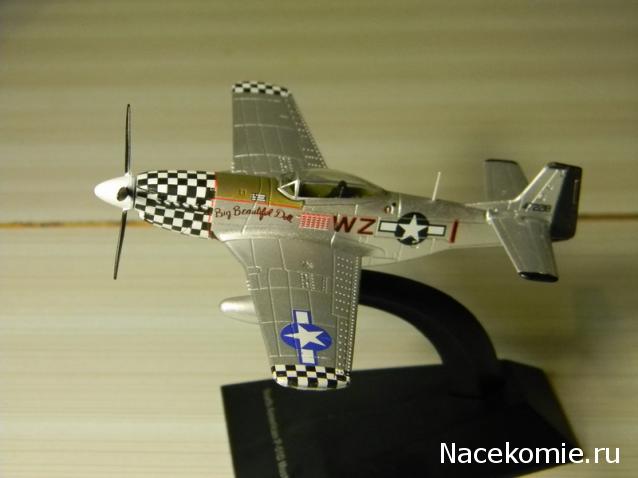 Легендарные Самолеты №101 P-51D Mustang