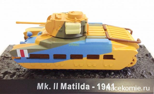 Танки Мира. Коллекция №6 Британский пехотный танк Matilda Mk.II