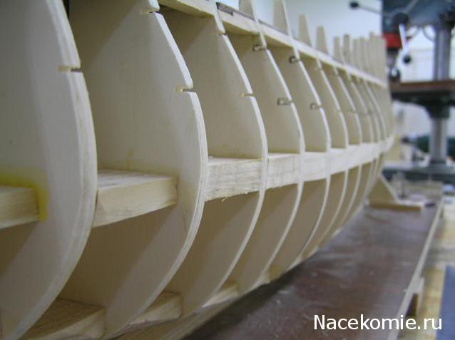 Соберите «Седов» - Сборка корпуса