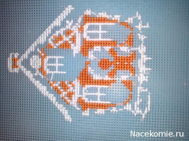 Совместный отшив Пряничного домика от Dimensions