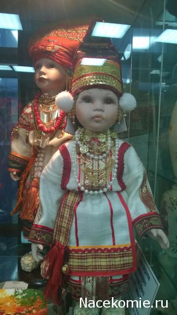 Куклы в народных костюмах №59 Кукла в мордовском летнем костюме