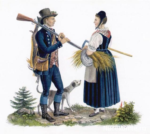 Куклы в Костюмах Народов Мира №21 - Швейцария