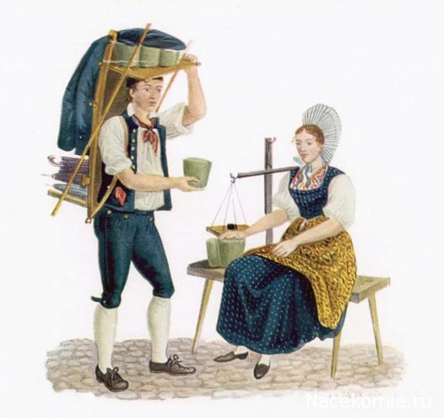 Куклы в Костюмах Народов Мира №21 - Швейцария