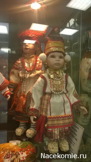 Куклы в народных костюмах №59 Кукла в мордовском летнем костюме