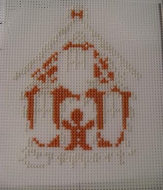 Совместный отшив Пряничного домика от Dimensions