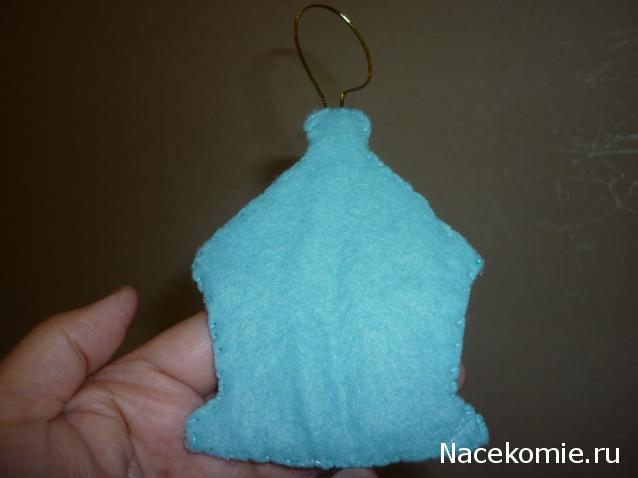 Совместный отшив Пряничного домика от Dimensions