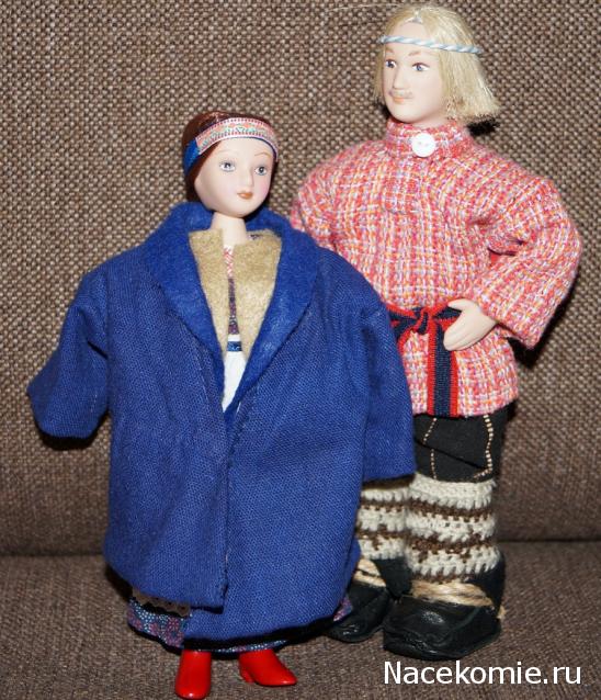 Куклы в народных костюмах №72 Кукла в девичьем костюме Коми