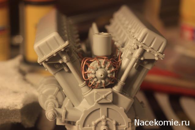 Танк Т-34 - Сборка силового агрегата