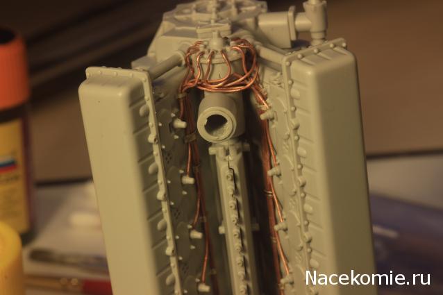 Танк Т-34 - Сборка силового агрегата