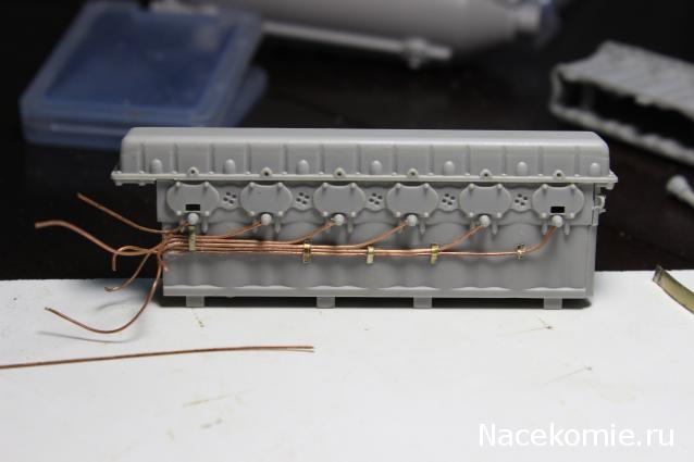 Танк Т-34 - Сборка силового агрегата