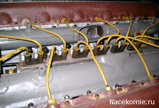 Танк Т-34 - Сборка силового агрегата