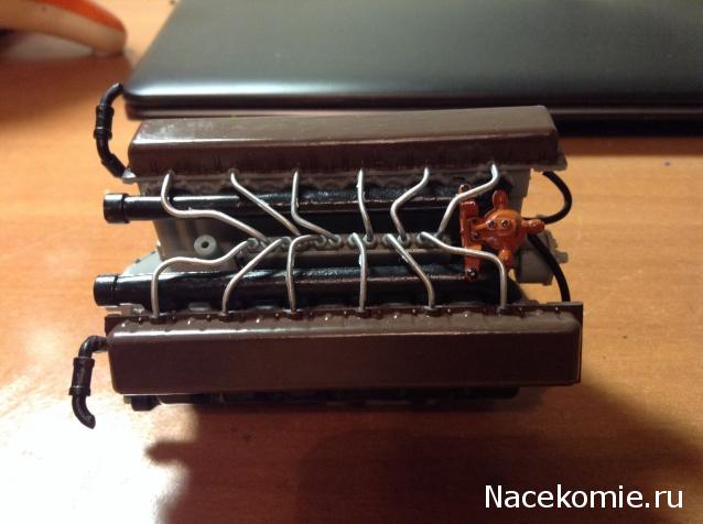 Танк Т-34 - Сборка силового агрегата