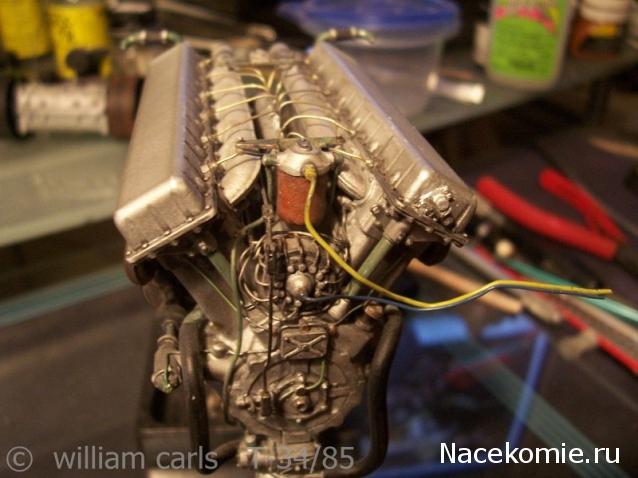 Танк Т-34 - Сборка силового агрегата