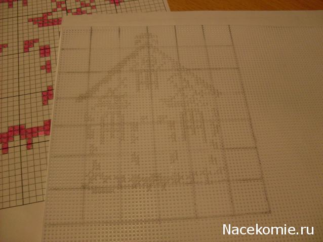 Совместный отшив Пряничного домика от Dimensions