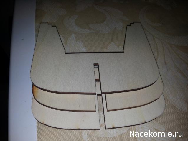 Соберите «Седов» - Сборка корпуса