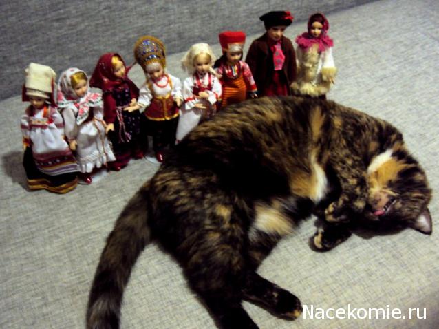 Куклы в народных костюмах – "Девчушки-болтушки"