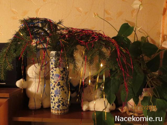 Новогодний вышивальный посткроссинг 2014