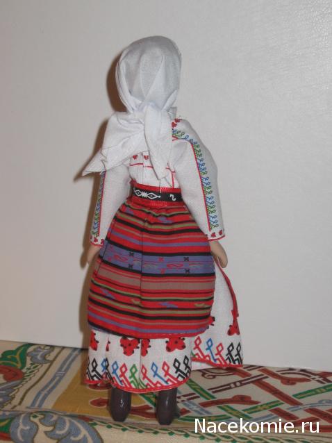 Куклы в народных костюмах №77 Кукла в болгарском  летнем костюме