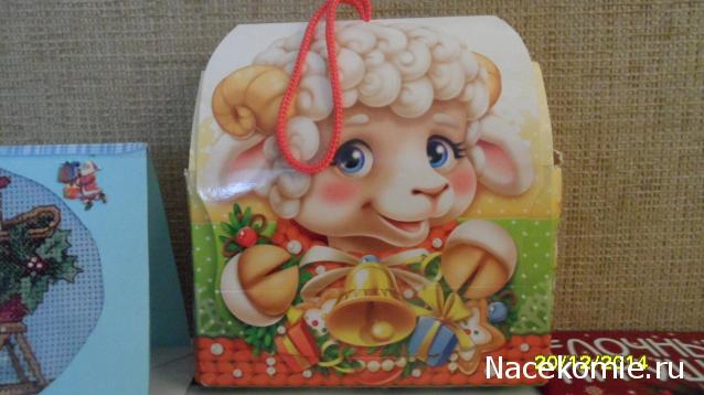 Новогодний вышивальный посткроссинг 2014