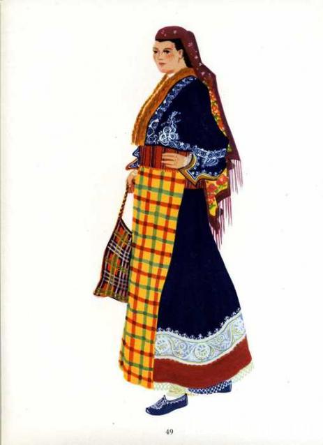 Куклы в народных костюмах №77 Кукла в болгарском  летнем костюме