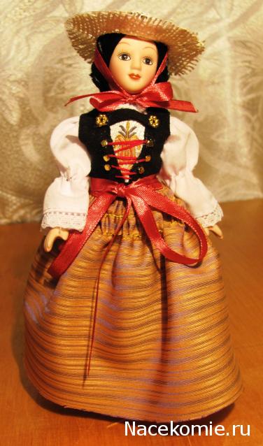 Куклы в Костюмах Народов Мира №21 - Швейцария