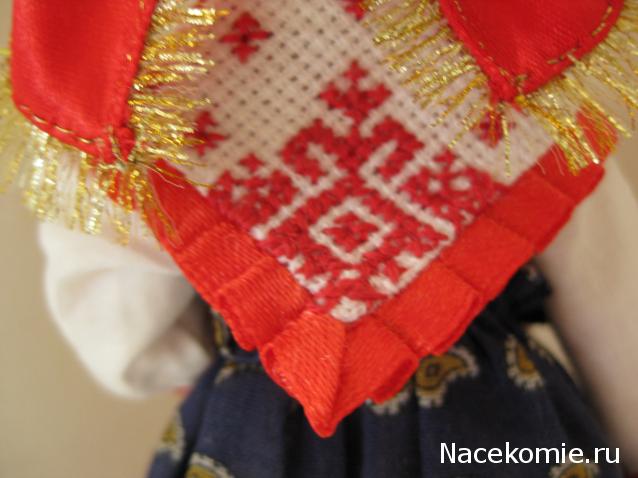 Куклы в народных костюмах №14 Кукла в летнем костюме Вологодской губернии