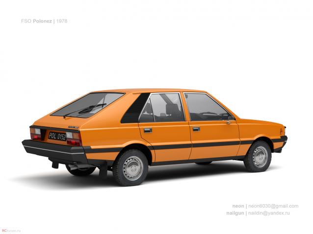 Автолегенды СССР и Соцстран №152 FSO POLONEZ