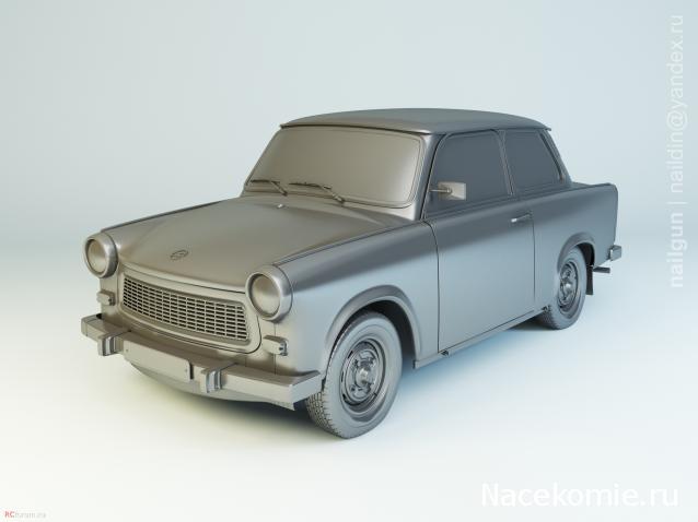 Автолегенды СССР и Соцстран №151 TRABANT Р601