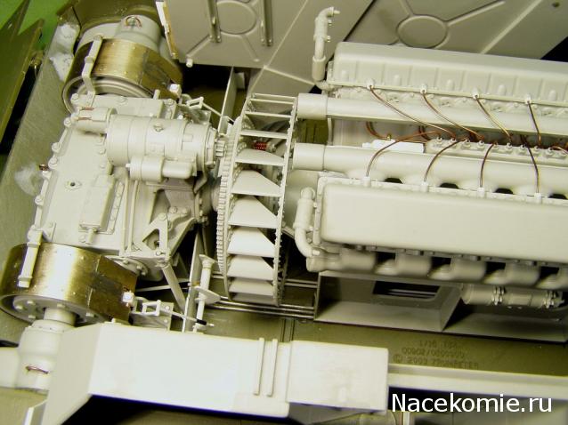 Танк Т-34 - Сборка силового агрегата