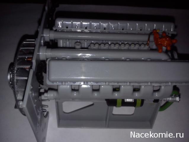 Танк Т-34 - Сборка силового агрегата