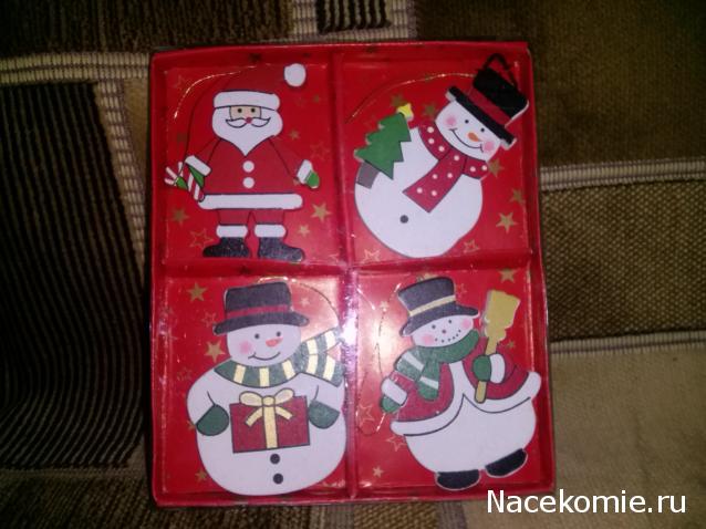 Новогодний вышивальный посткроссинг 2014