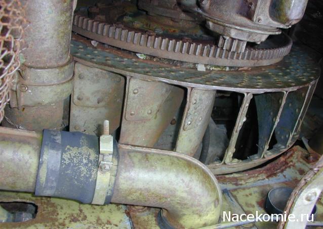 Танк Т-34 - Сборка силового агрегата