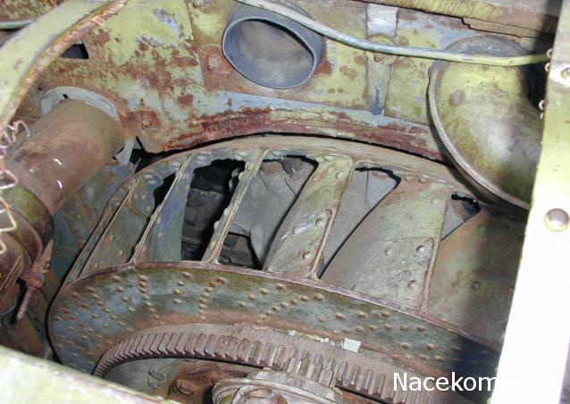 Танк Т-34 - Сборка силового агрегата