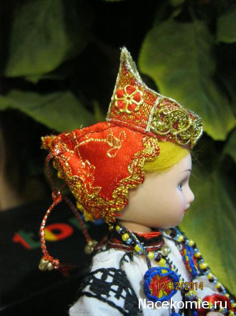 Куклы в народных костюмах №10 Кукла в праздничном костюме Воронежской губернии