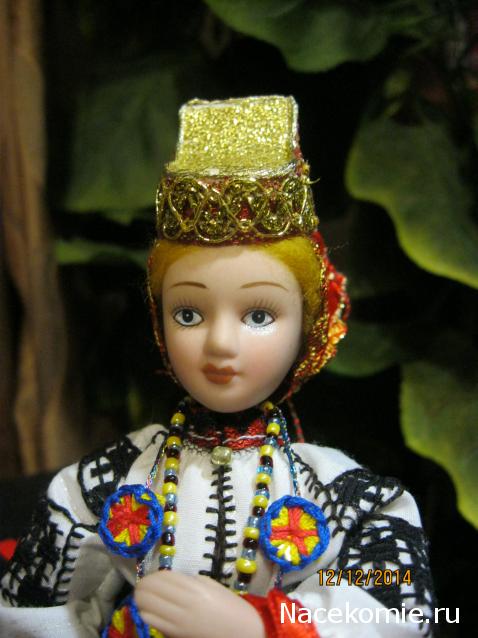 Куклы в народных костюмах №10 Кукла в праздничном костюме Воронежской губернии