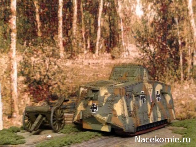 Танки Мира. Коллекция №9 Германский тяжелый танк A7V