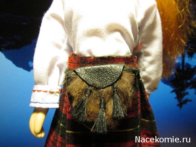 Куклы в Костюмах Народов Мира №30 Великобритания - Шотландия