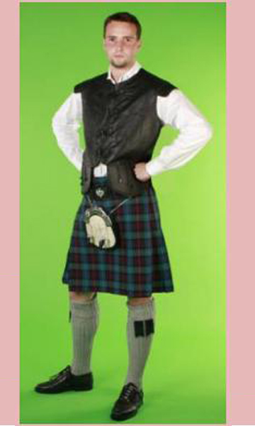 Куклы в Костюмах Народов Мира №30 Великобритания - Шотландия