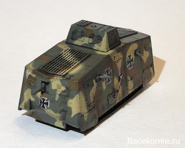 Танки Мира. Коллекция №9 Германский тяжелый танк A7V