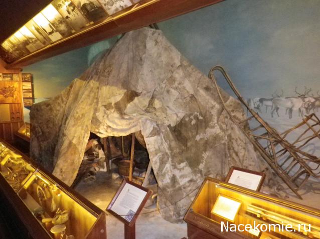 Куклы в народных костюмах №51 Кукла в чукотском зимнем костюме