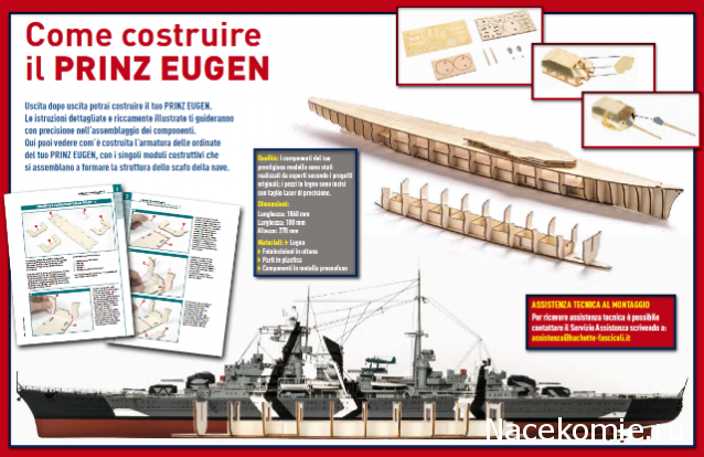 Prinz Eugen от Hachette 1:200