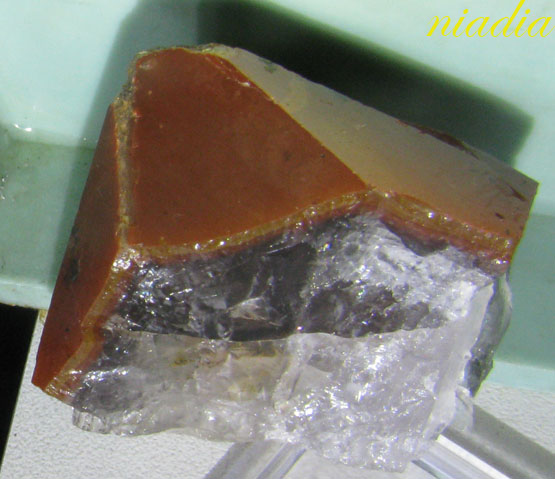 Минералы Сокровища Земли №53 - Красный кварц